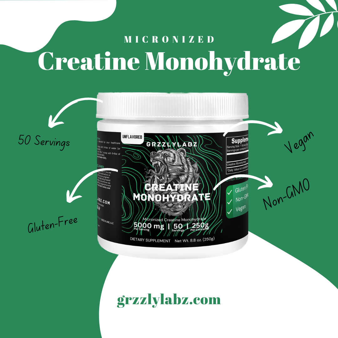 Creatine Monohydrate - 50 Servings