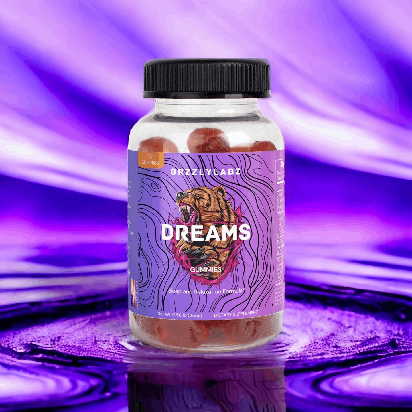 Magnesium , Melatonin, gummies, sleep