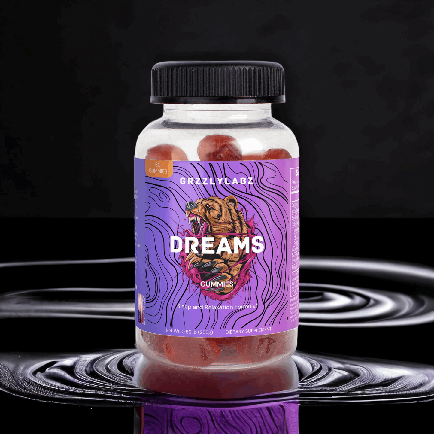 Magnesium , Melatonin, gummies, sleep