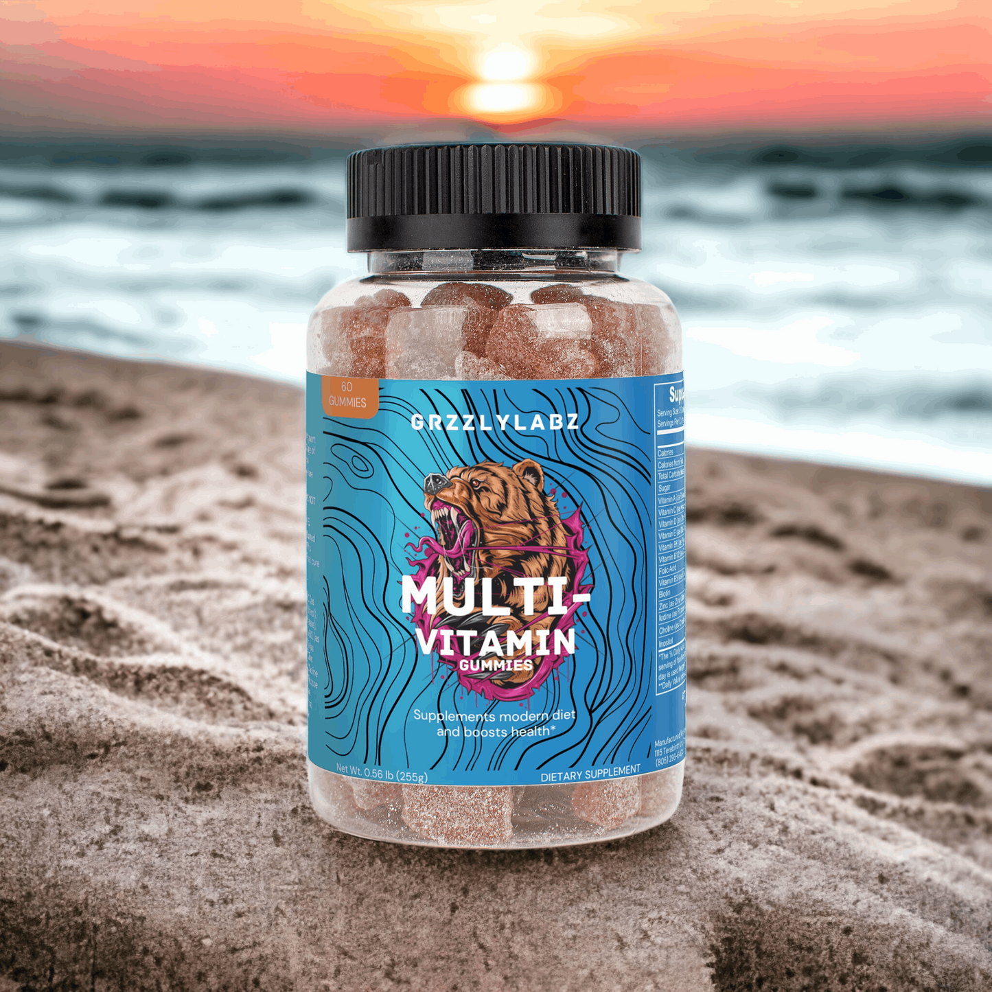 gummies, strawberry, Flavors, vitamins