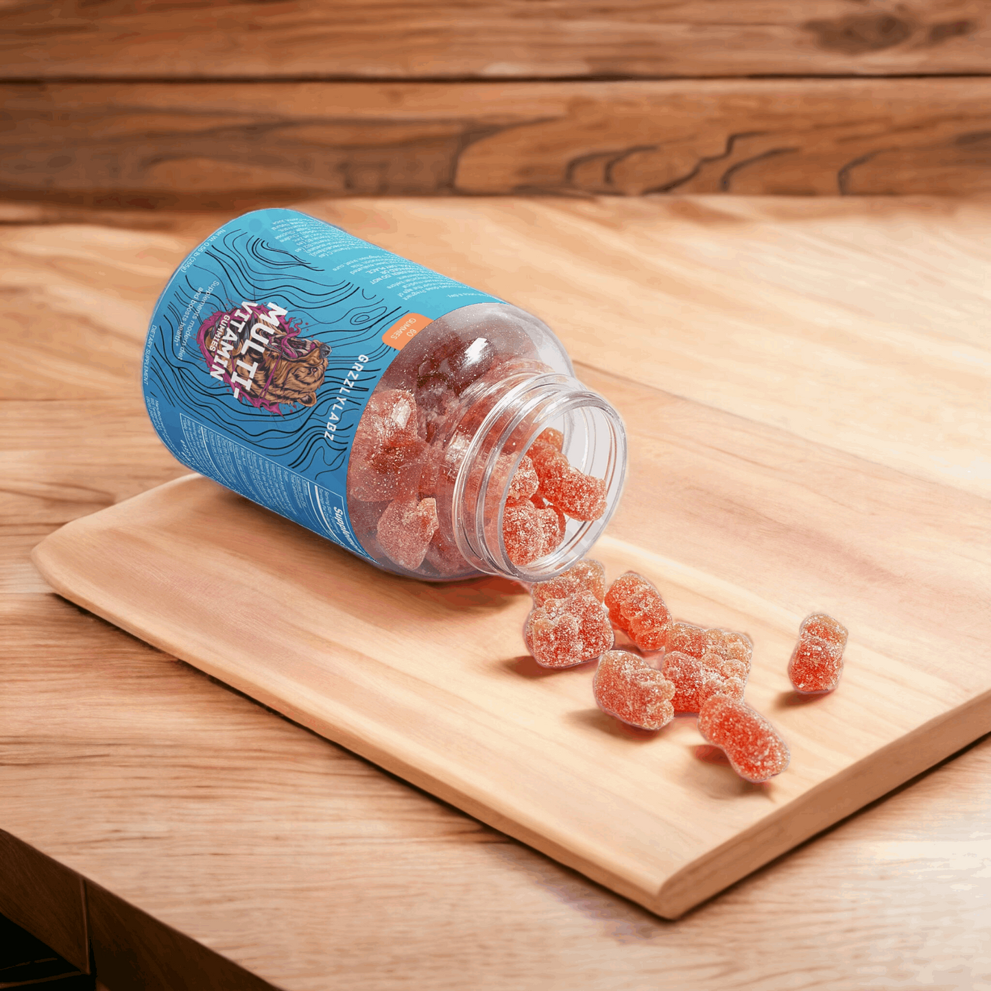 gummies, strawberry, Flavors, vitamins