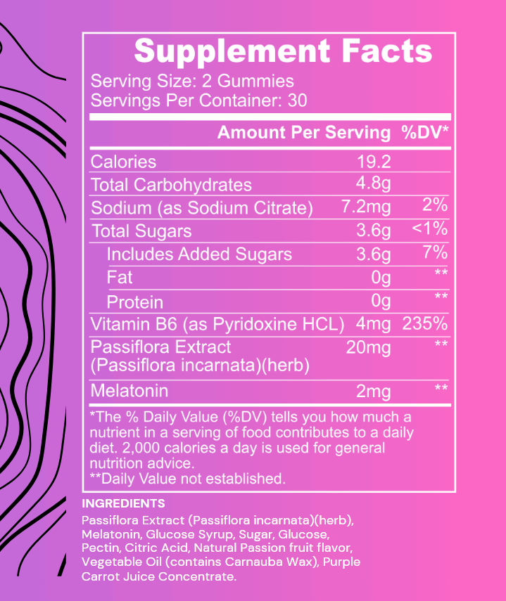 Magnesium , Melatonin, gummies, sleep